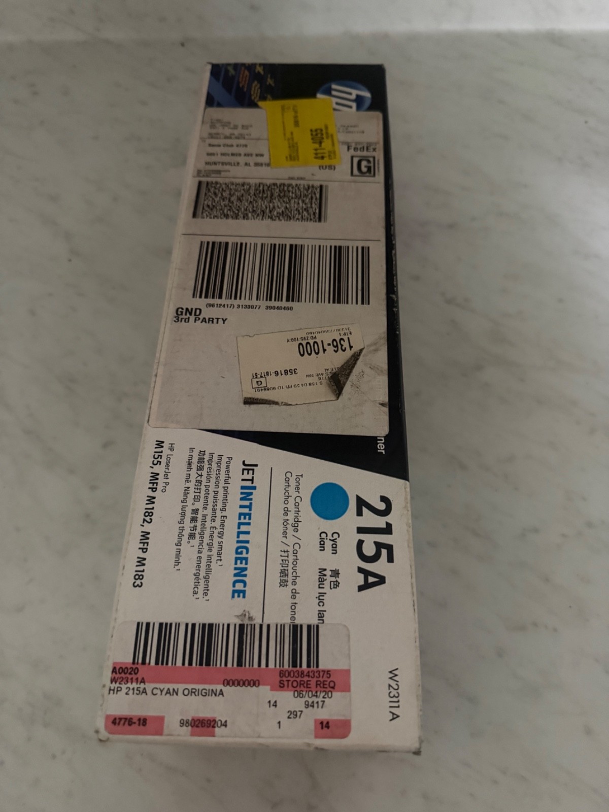HP 215A Black LaserJet Toner Cartridge (W2310A)