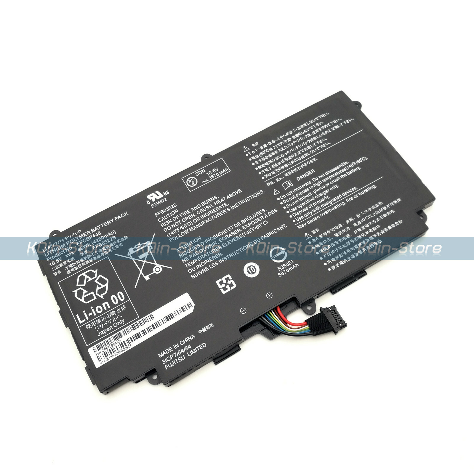 Genuine FPCBP448 FPB0322S Battery for Fujitsu Stylistic Q775 Q737 CP675904-01