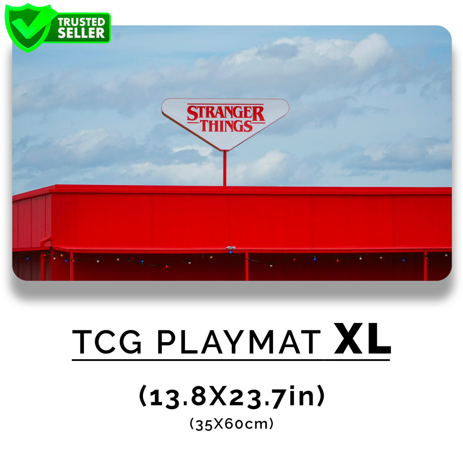 Playmat XL Play - 35X60cm - Mouse Desk Mat STRANGER THINGS ID0037