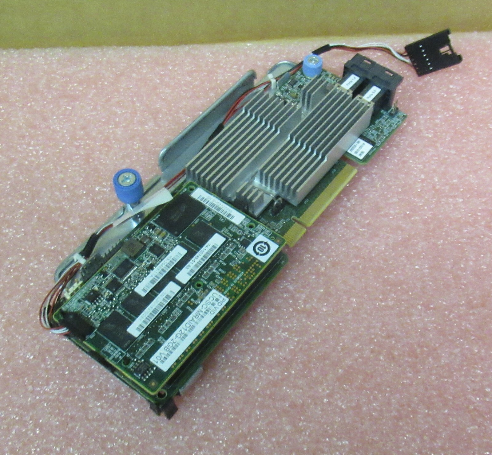 Cisco UCSC-MRAID12G V01 SAS 12Gb/s RAID Controller Card 2GB Cache 74-12862-01 