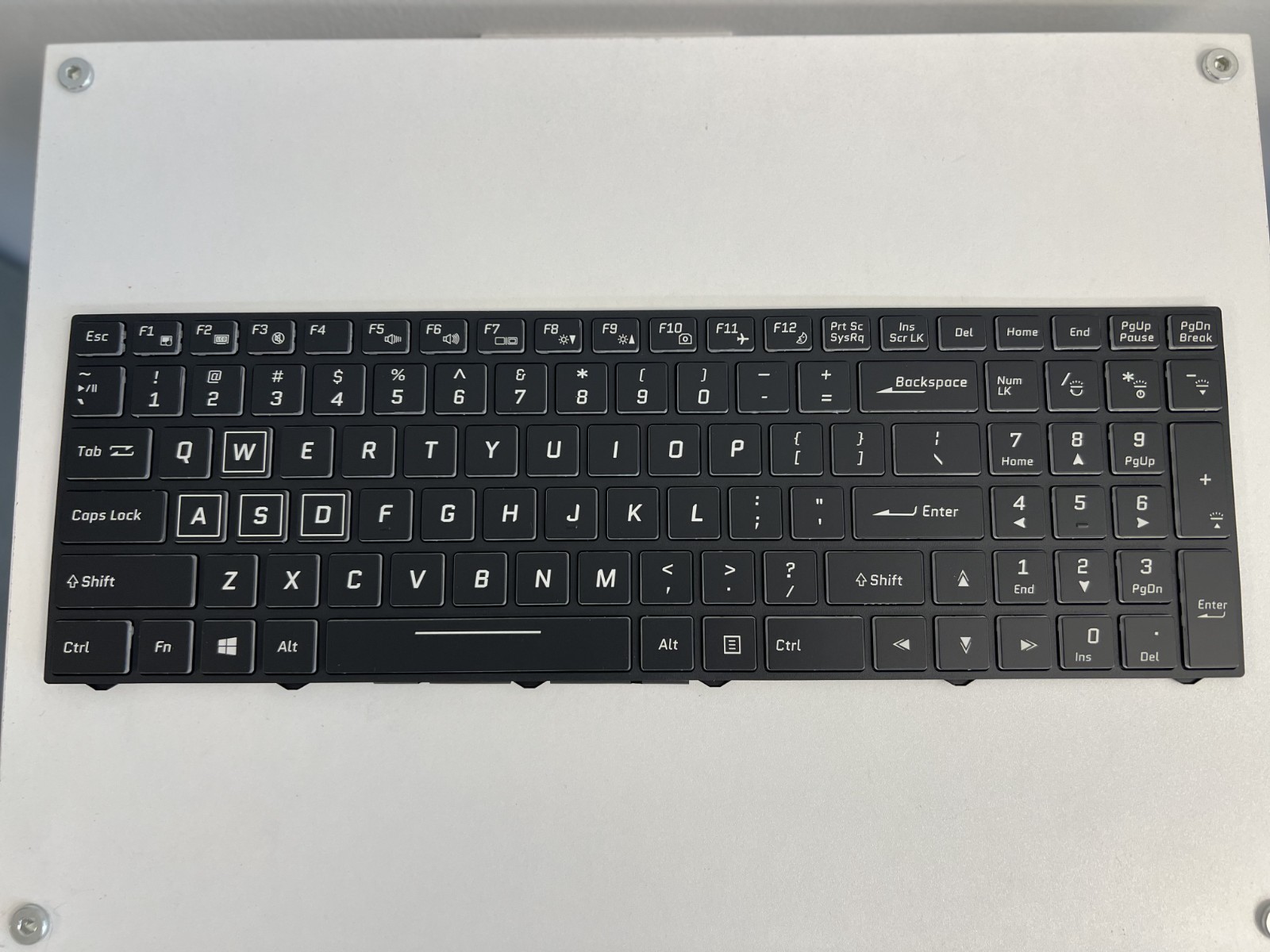 Backlit English Keyboard For CLEVO MP-13H83USJ430C