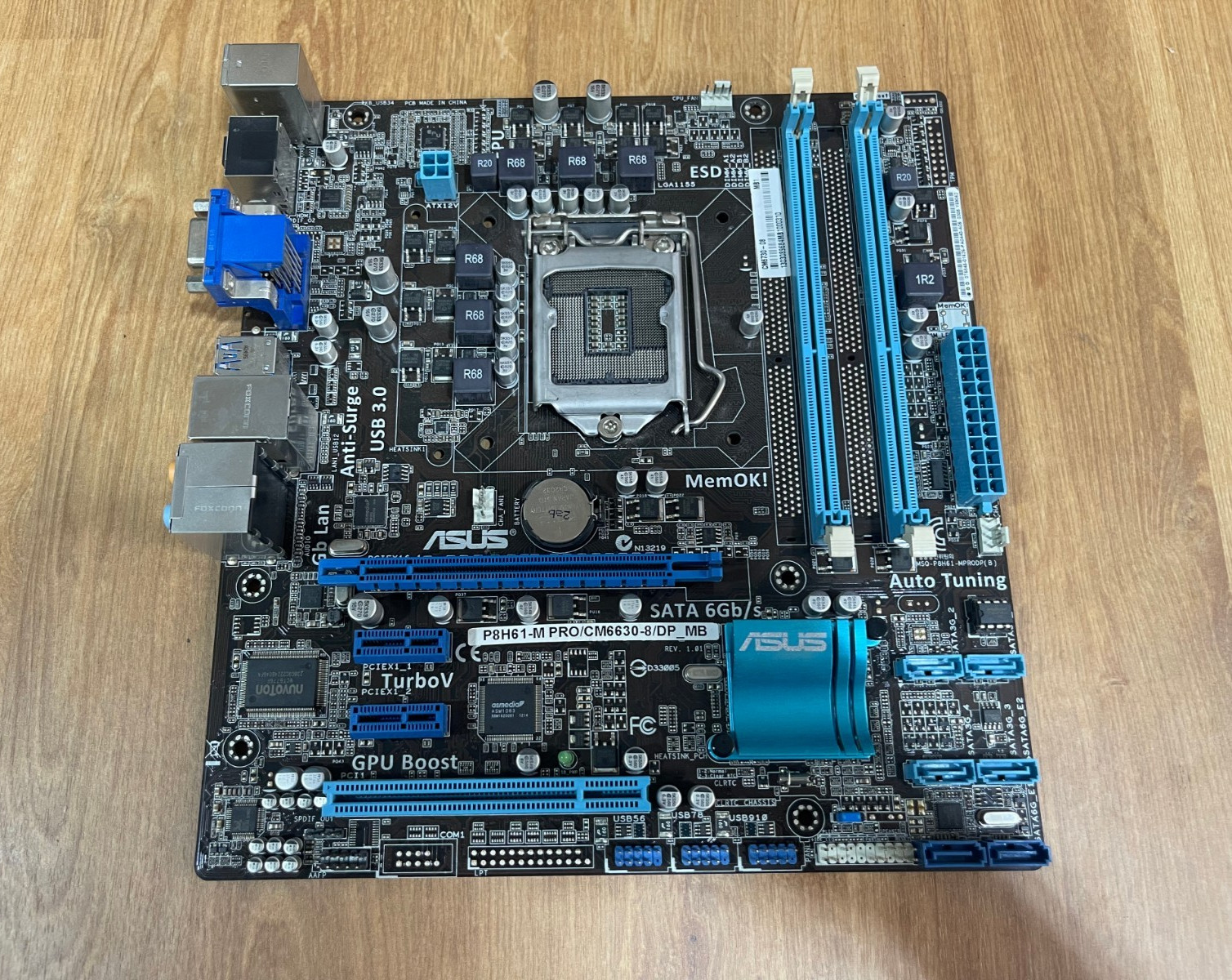 ASUS P8H61-M PRO/CM6630-8/DP_MB Motherboard
