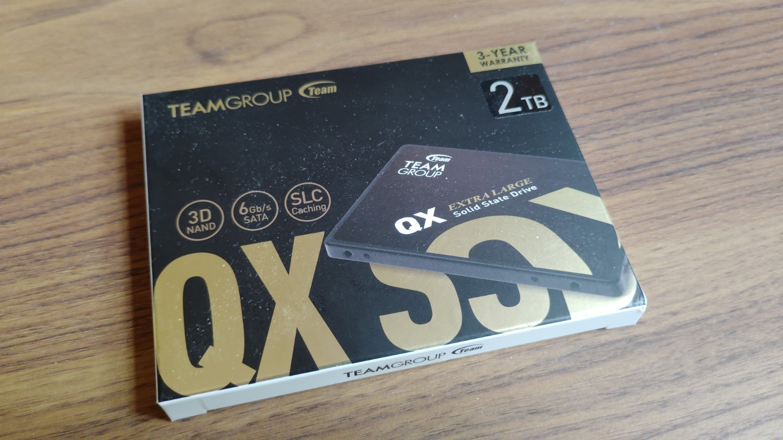NEW SEALED - 2TB TeamGroup QX  2.5" SATA III 3D SSD Internal