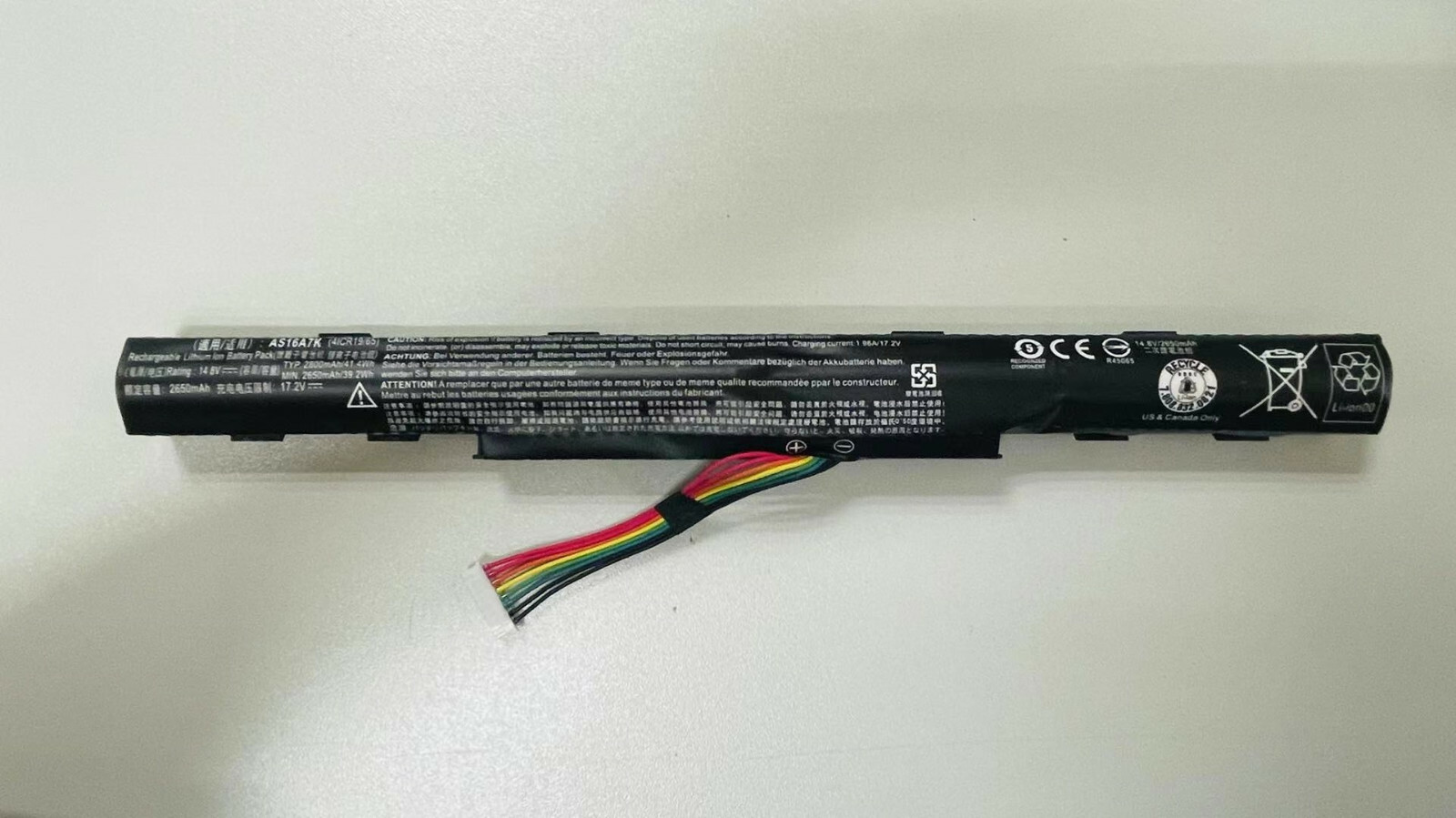 AS16A5K AS16A7K AS16A8K Battery For Acer Aspire E15 E5-475G 523G 553G 575G 774G 
