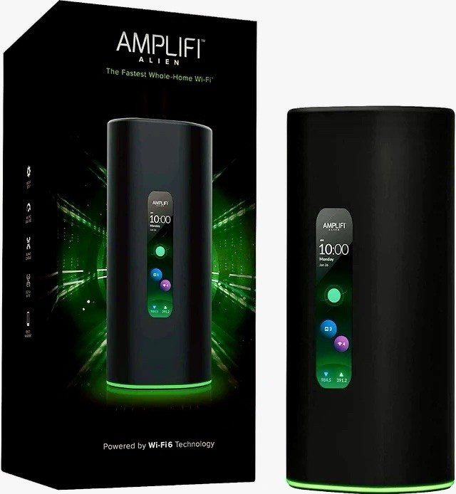 Ubiquiti AmpliFi Alien Tri-Band WiFi 6 Router (Model: AFI-ALN-US)