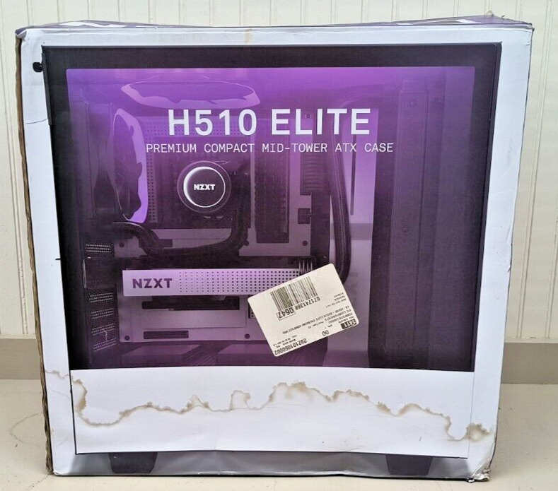 NZXT H510 Elite Compact ATX Mid-Tower Case With Dual Tempered Glass