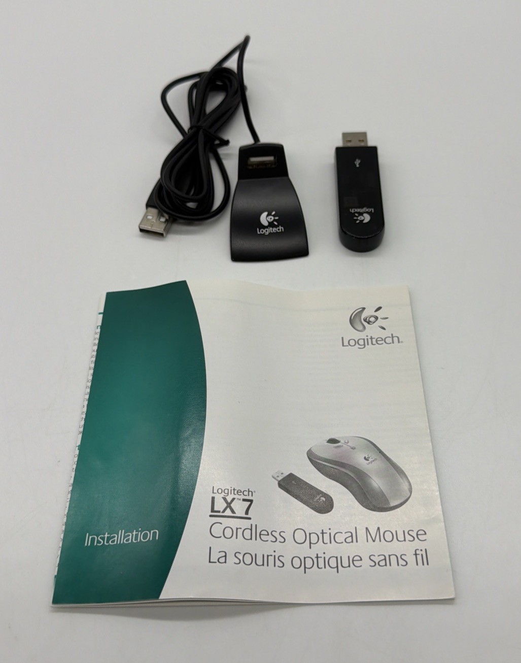 LOGITECH LX7 C-BS35 831486-0000 Wireless Eco-Comfort Mobile Mouse Receiver Only