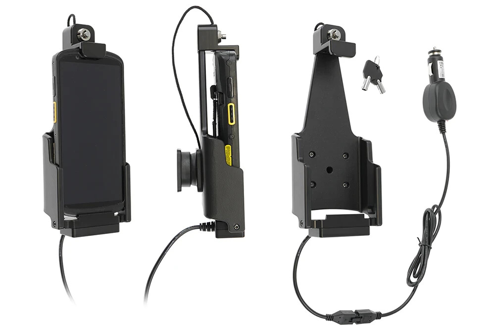 ProClip 735307 5.3V Charging Adapter And Cradle W/ Key Lock for Zebra TC53 TC58