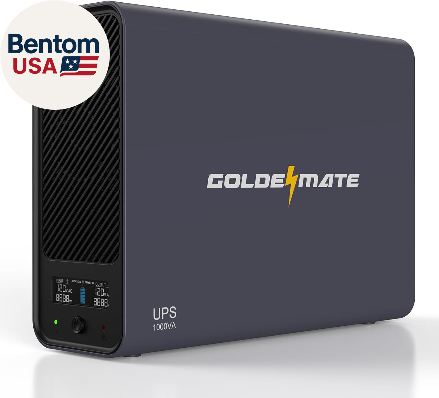 1000VA/600W Lithium UPS Battery Backup and Surge Protector, Sinewave UPS System