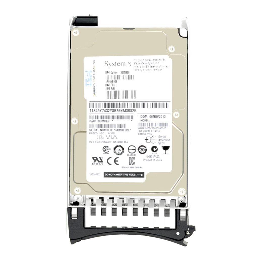 IBM 42D0651 - 300GB 2.5" SAS 10K 6Gb/s HS Hard Drive