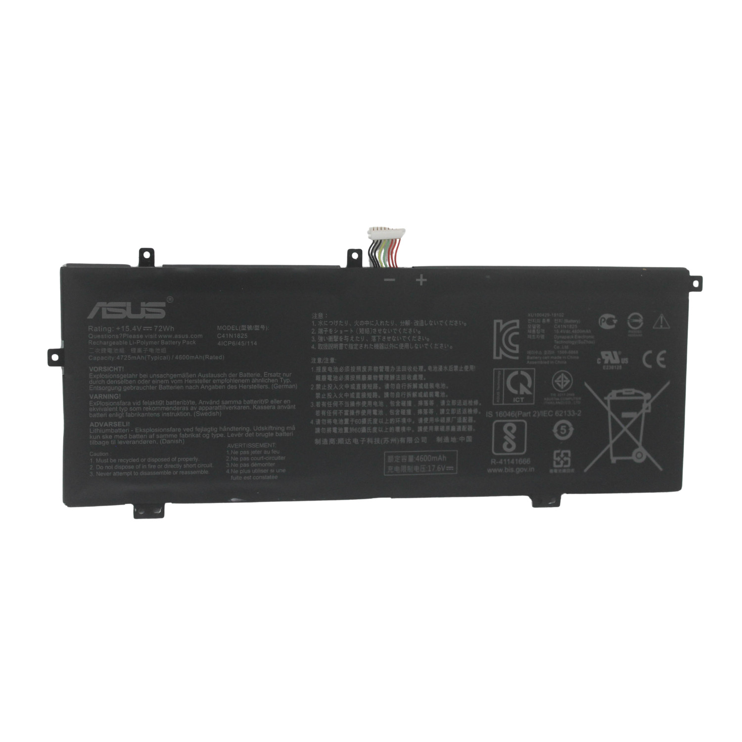 C41N1825 Asus Battery 15.4V 72Wh X403Fa S403Ja-Bh71 "GRADE A"