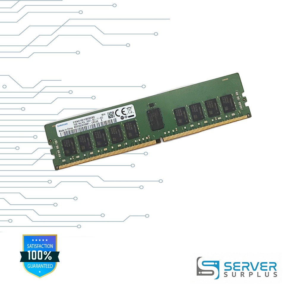 Samsung 16GB DDR4-2400 PC4-19200 1Rx4 ECC REG RDIMM M393A2K40BB1-CRC0Q