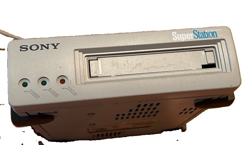 SONY Super Station SS-EXT Data Streamer Tape Backup Drive w/ DEC BCC08 Cable