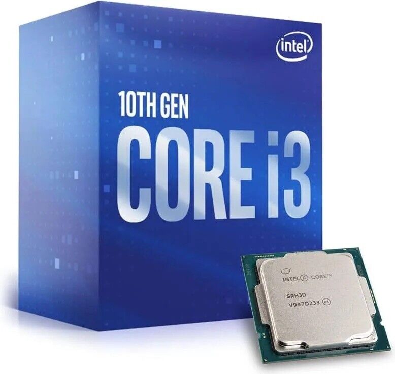 Intel Core i3-10100F 4-Core Comet Lake 3.6GHz 8GT/s 6MB LGA 1200 BX8070110100F 