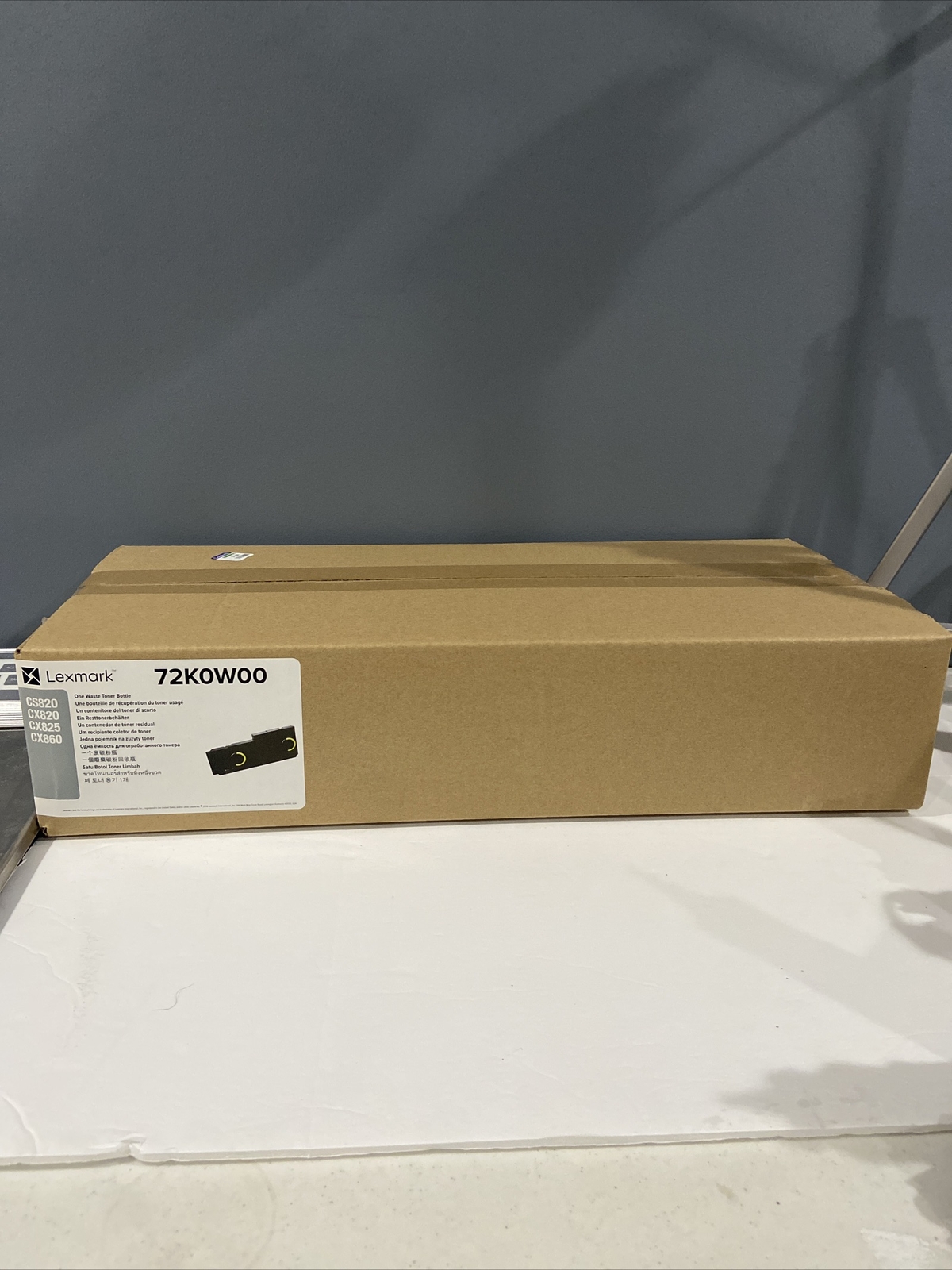 New Genuine Lexmark 72K0W00 Waste Toner Bottle