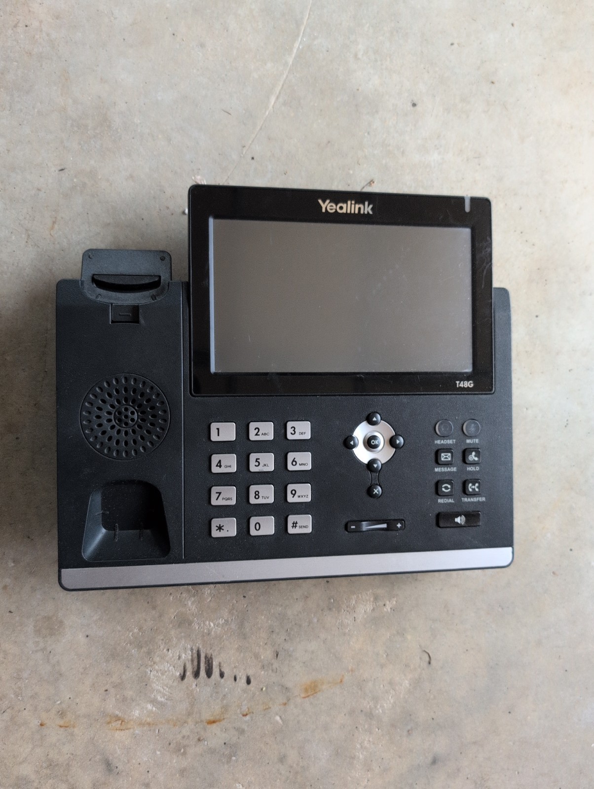 Yealink SIP-T48G Gigabit IP Phone - Black