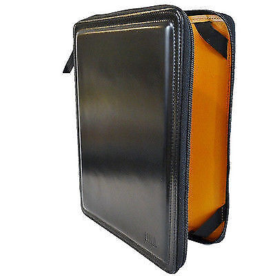 Sena Azra Cerniera Leather Case for Apple iPad 4, iPad 3, iPad 2 - Black