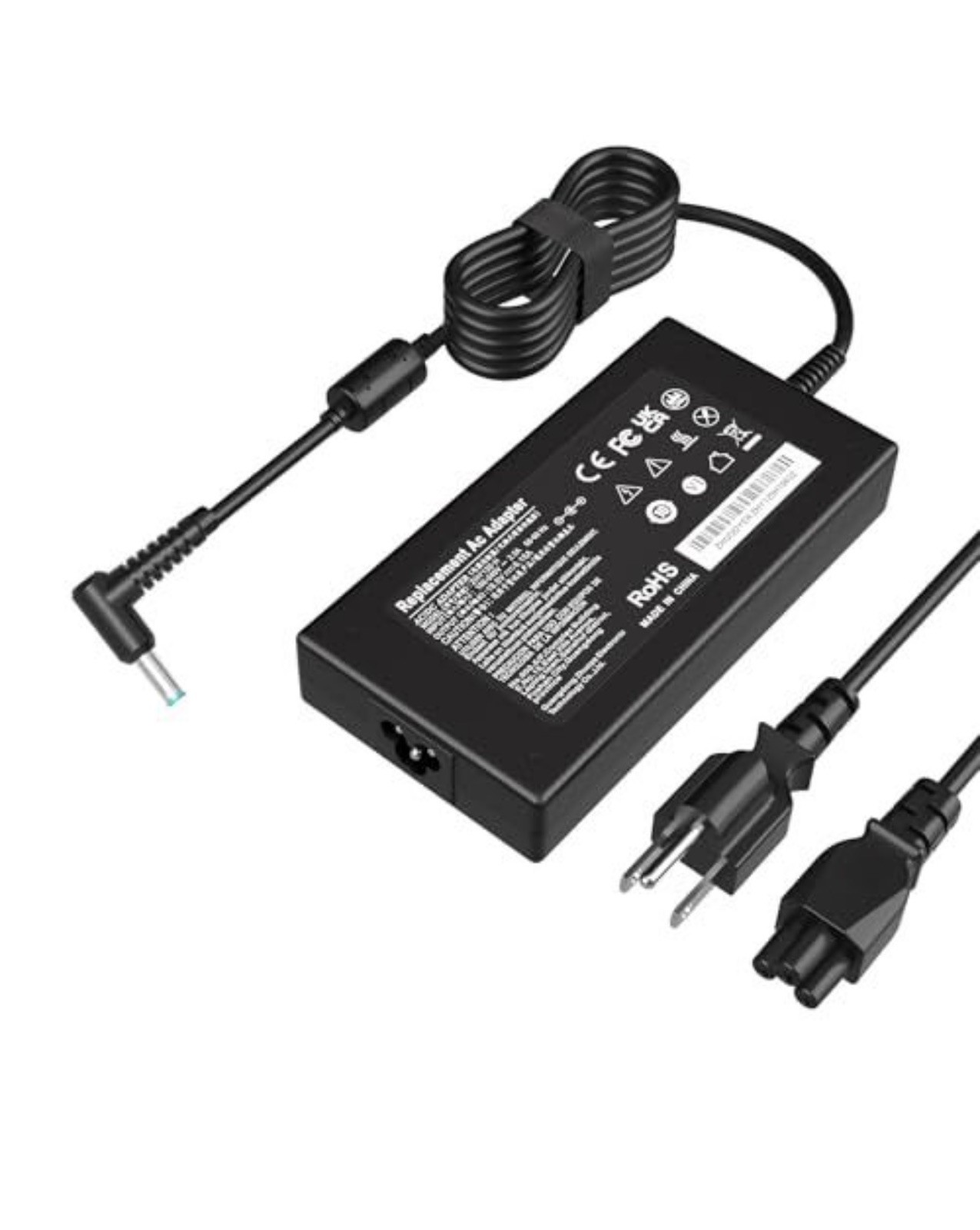 HP 120W USB-C AC Adapter Charger for Dock G5 G2 Envy 15 17 Omen 710415-001