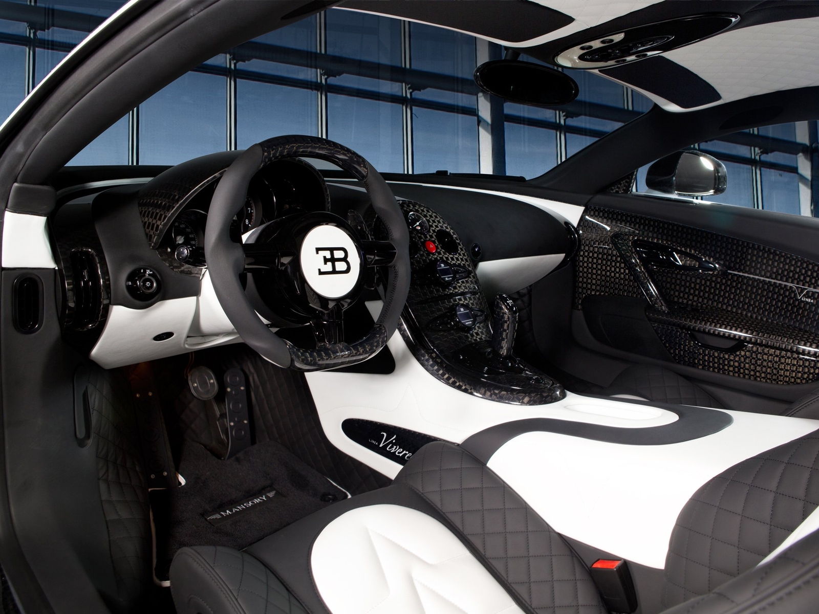 Cars 2014 mansory bugatti veyron vivere supercar Desk Mat Stitched
