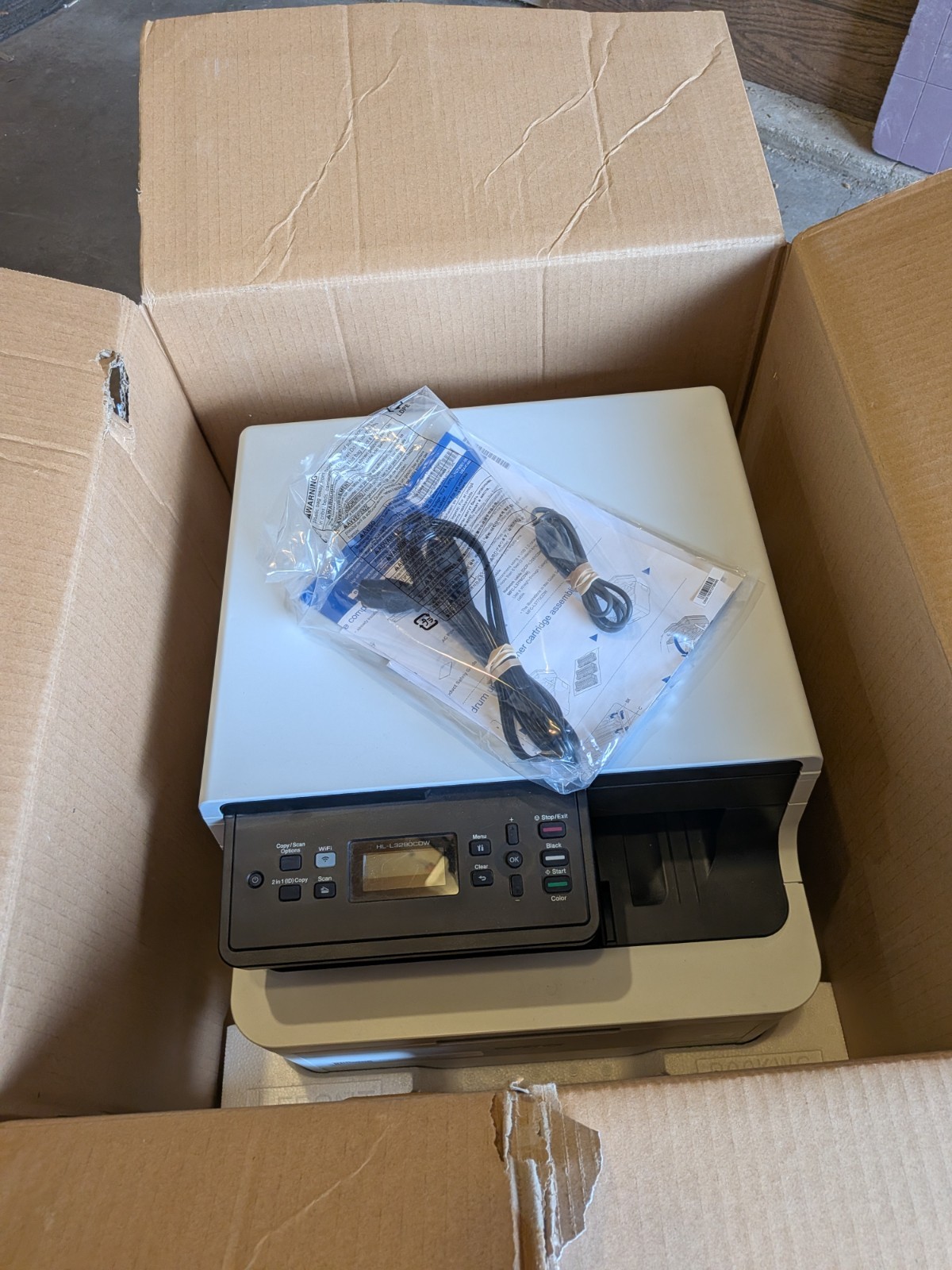Brother HL-L3290CDW Wireless Color Laser All-In-One Printer - LIGHTLY USED