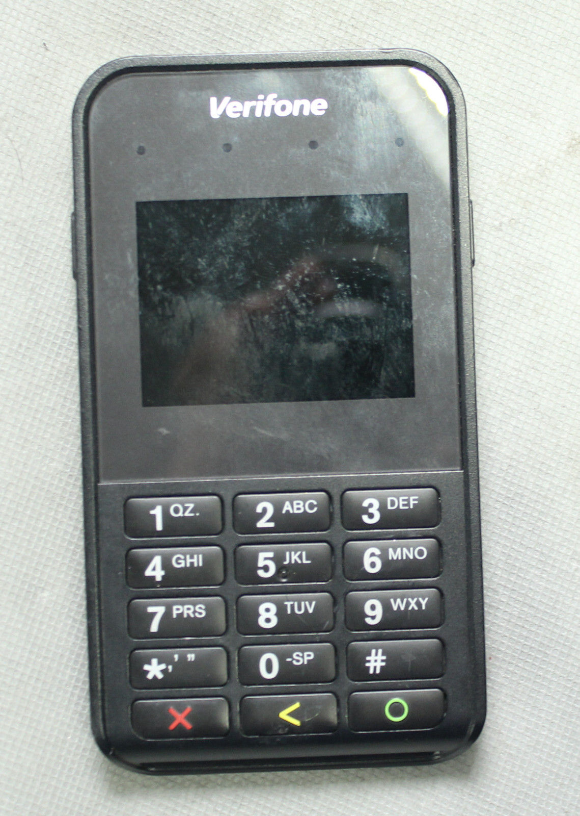 Verifone E355 Black Compact Mobile Bluetooth Smart and NFC Reader Payment Device