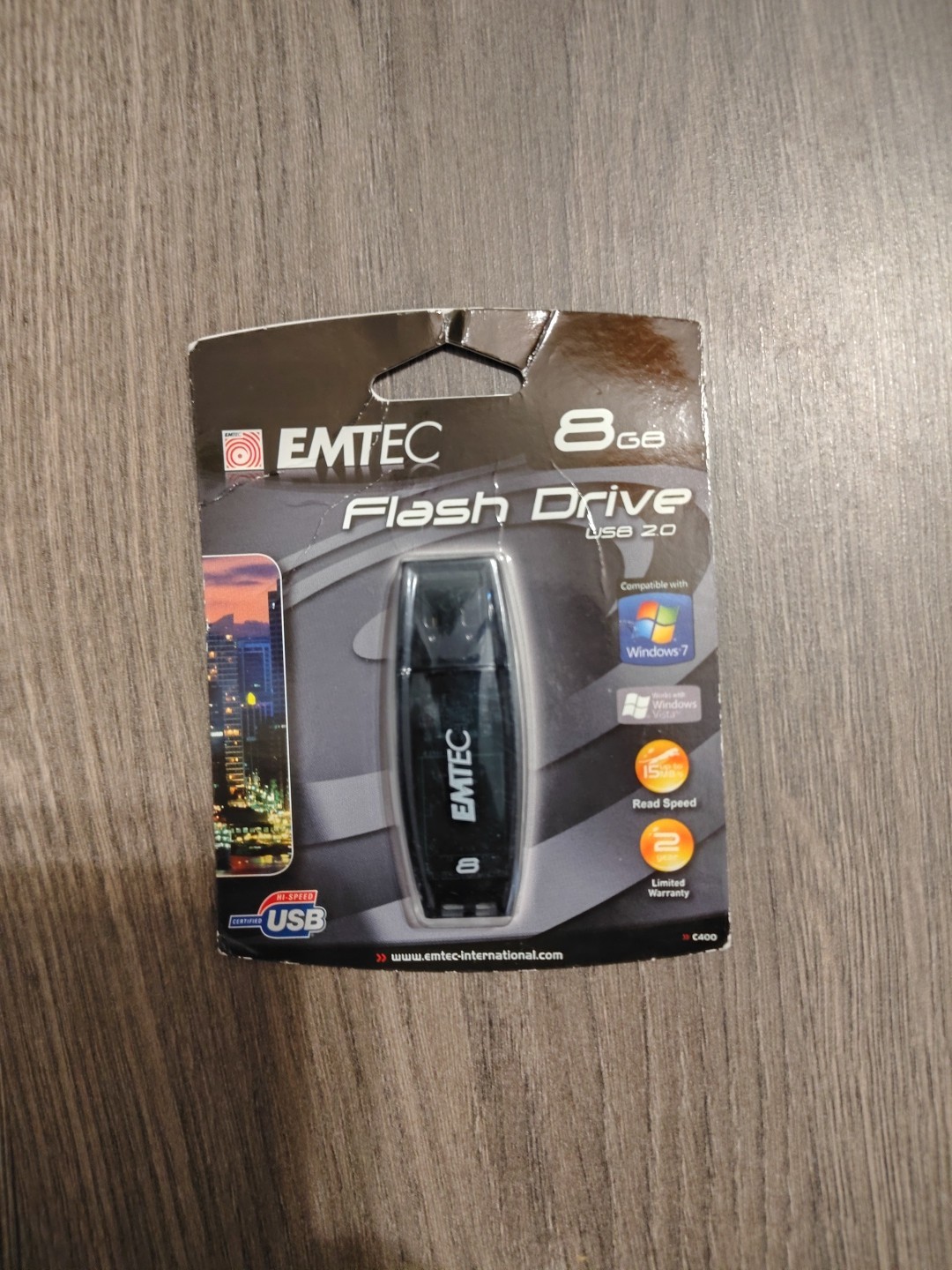 Emtec 8 GB 2.0 USB Flash Drive New Portable Flash Drive