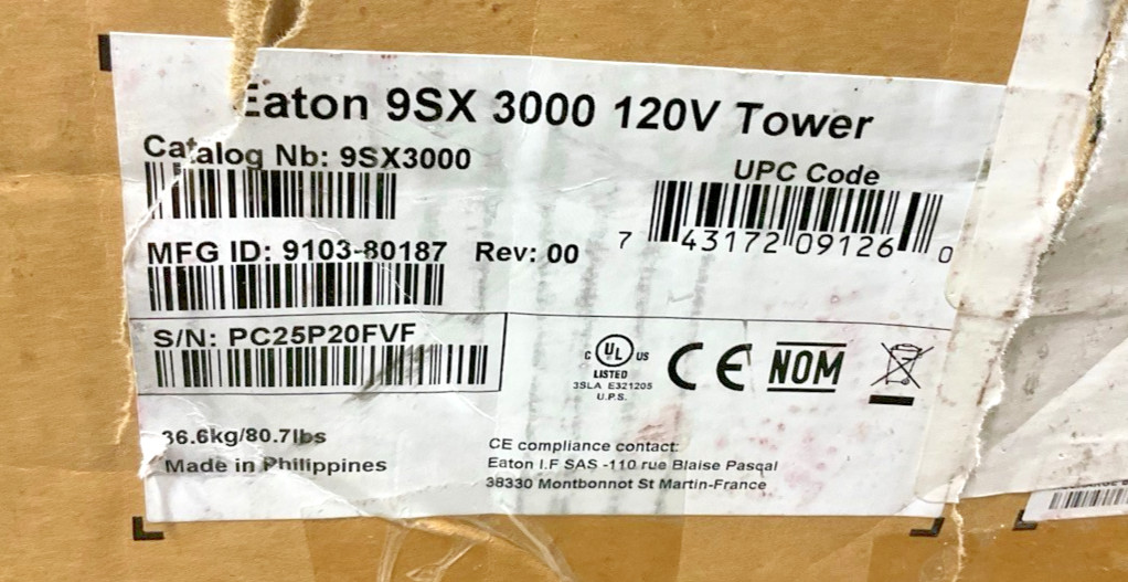 Eaton 9SX 3000VA 110v 9SX3000 ✅ ❤️️ ✅ ❤️ ✅ ❤️️ ✅ ❤️ ✅ ❤️️ ✅
