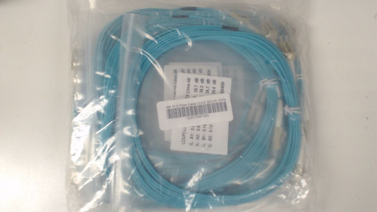 Pack of 10: 4m LC / LC 10G Fiber Cable 50/125 Fiber Cable