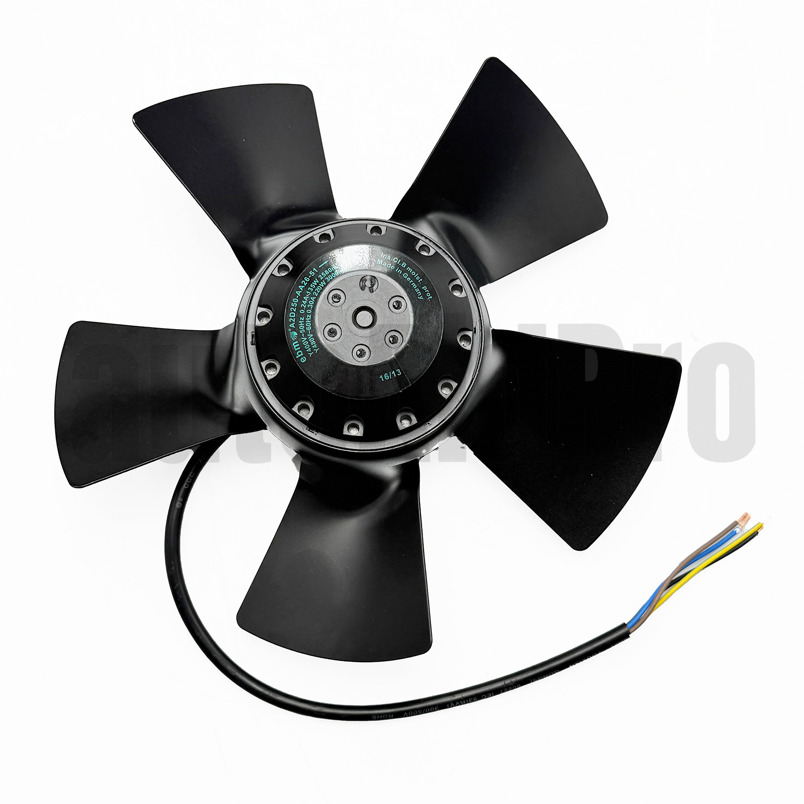 Brand New A2D250-AA26-51 Axial Fan AC 400-480V 135/220W Cooling Fan