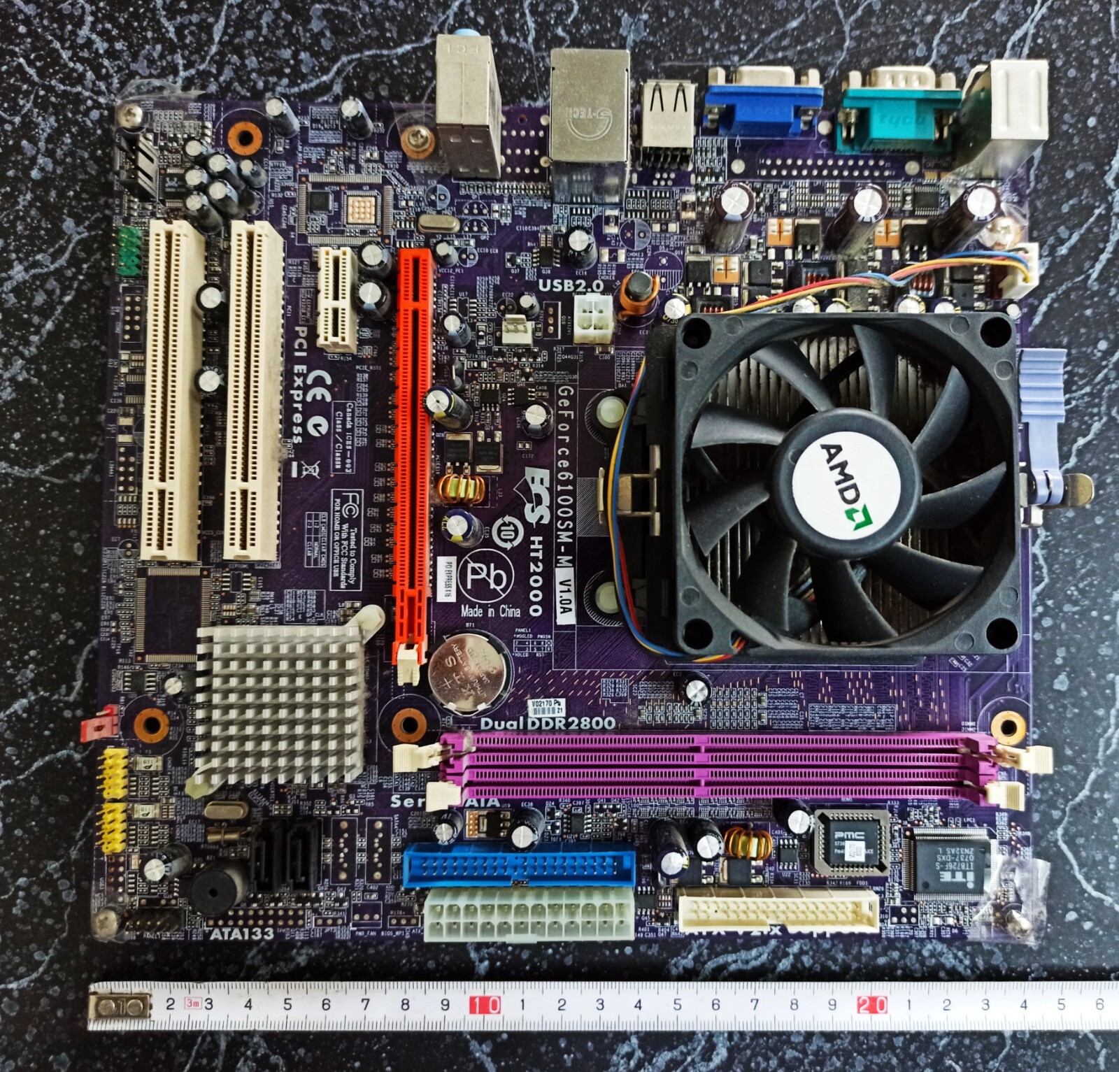 ECS Motherboard GEFORCE 6100SM