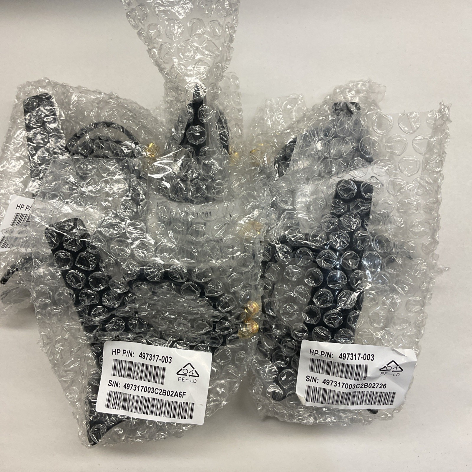 LOT OF 5 HP WLAN WiFi Dual Band Antennas 497317-003 Genuine HP 802.11 A/B/G/N