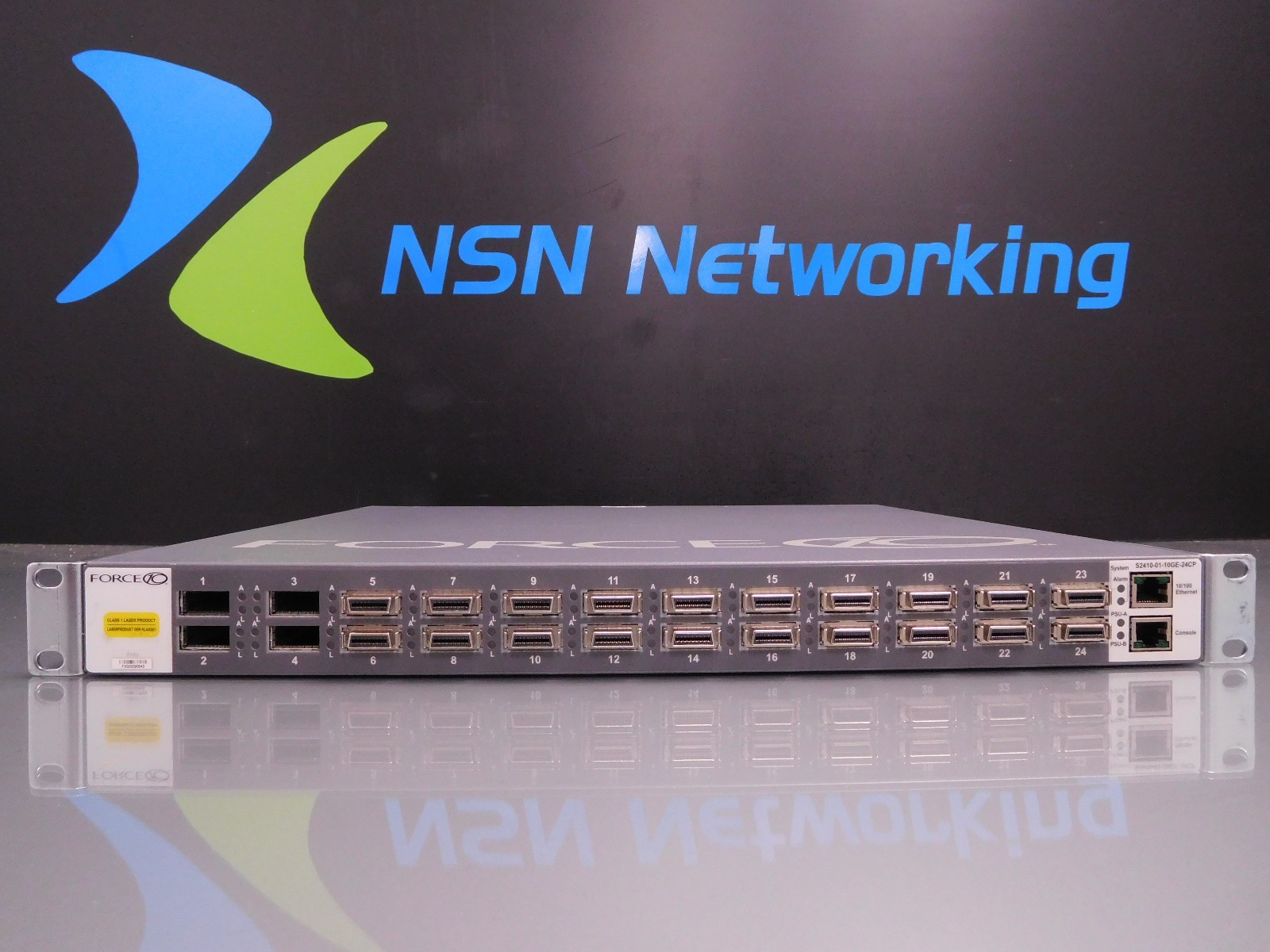 Force10 S2410-01-10GE-24CP 752-00415-02 20-Port 10GBE Gigabit Switch Rack Ears