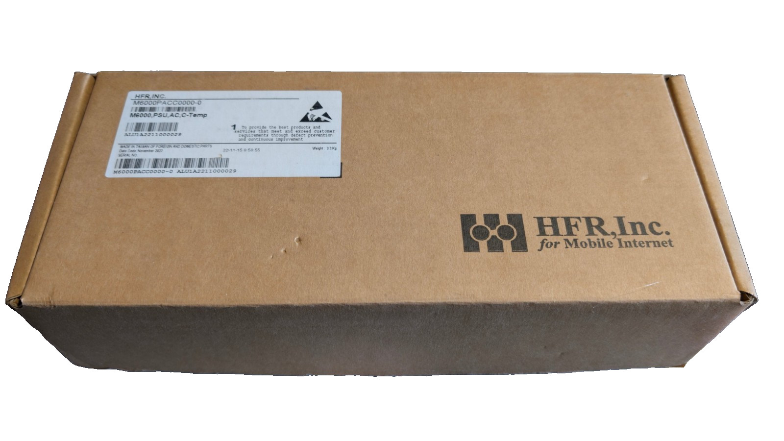 Lot of 8 NEW SEALED HFR M6000 PSU AC C-Temp Power Supply M6000PACC0000-0