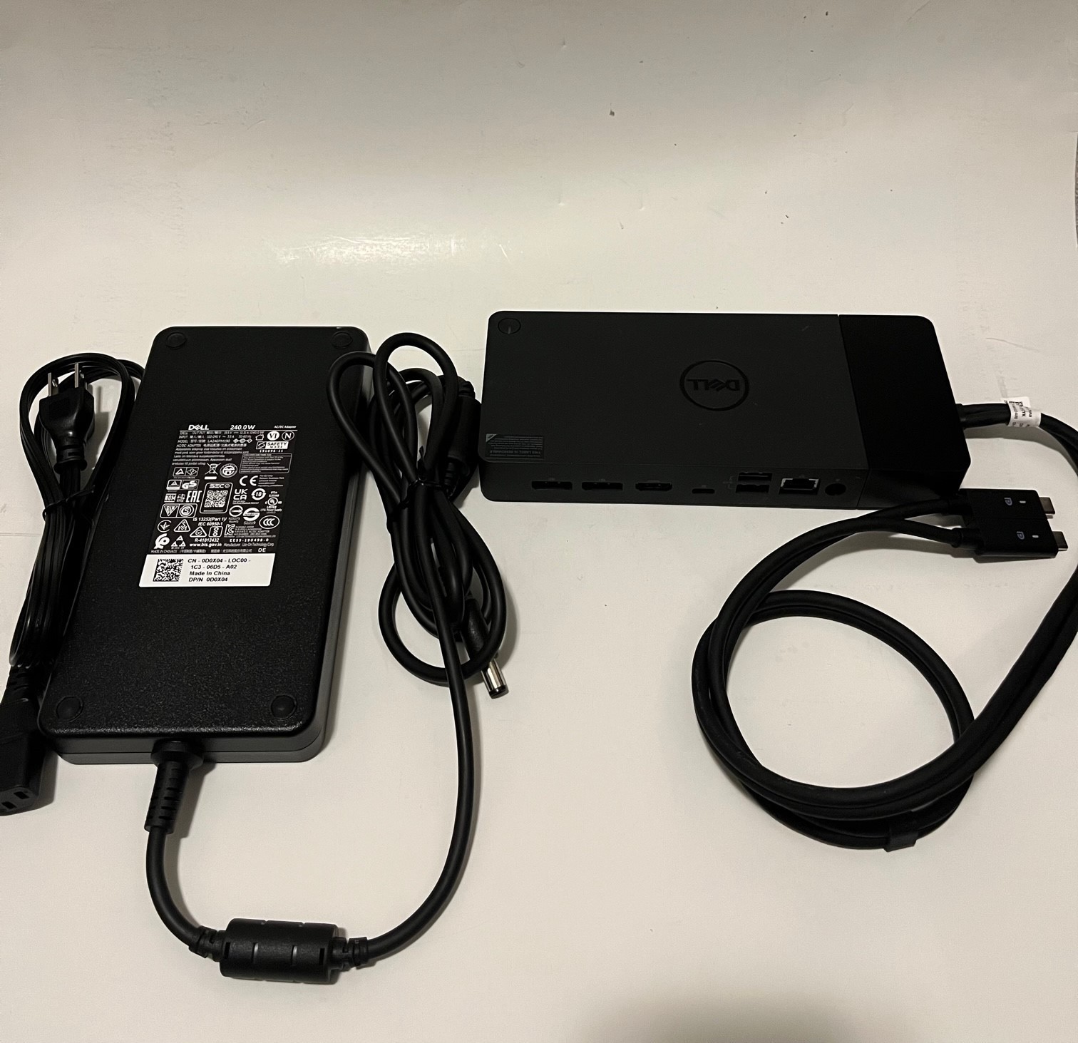 Dell Performance Dock WD19DCS Dual USB-C Docking Station with 240W Power Adapter