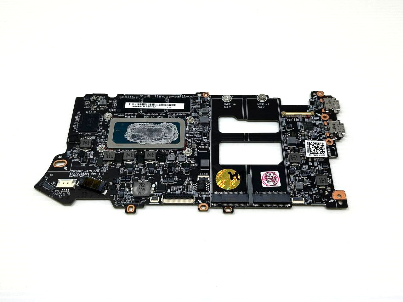LG GRAM 15z90rt-k.aab7u1 i7-1360P + 16GB RAM MOTHERBOARD EAX70028301 REV 1.1