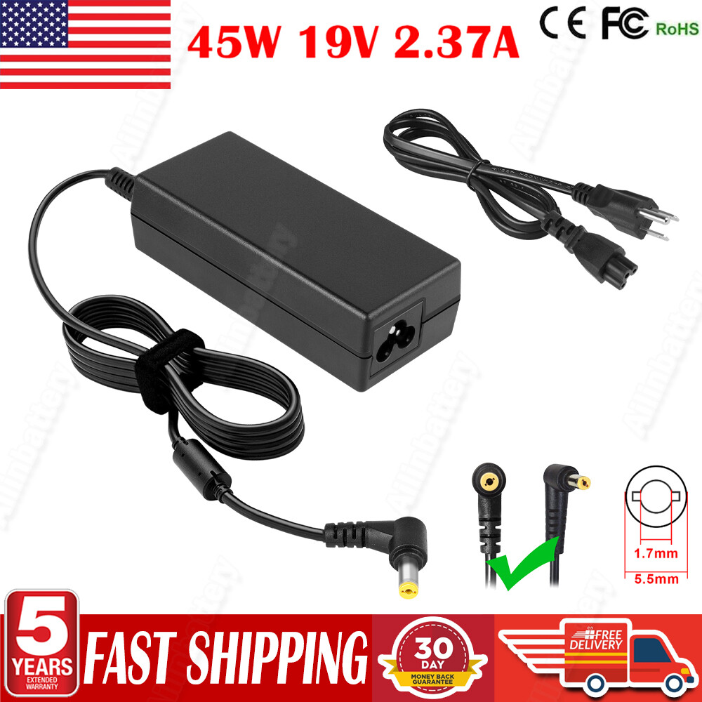 AC Adapter Charger For Acer ADP-45FE F ADP-45HE D PA-1450-26 Power Supply Cord