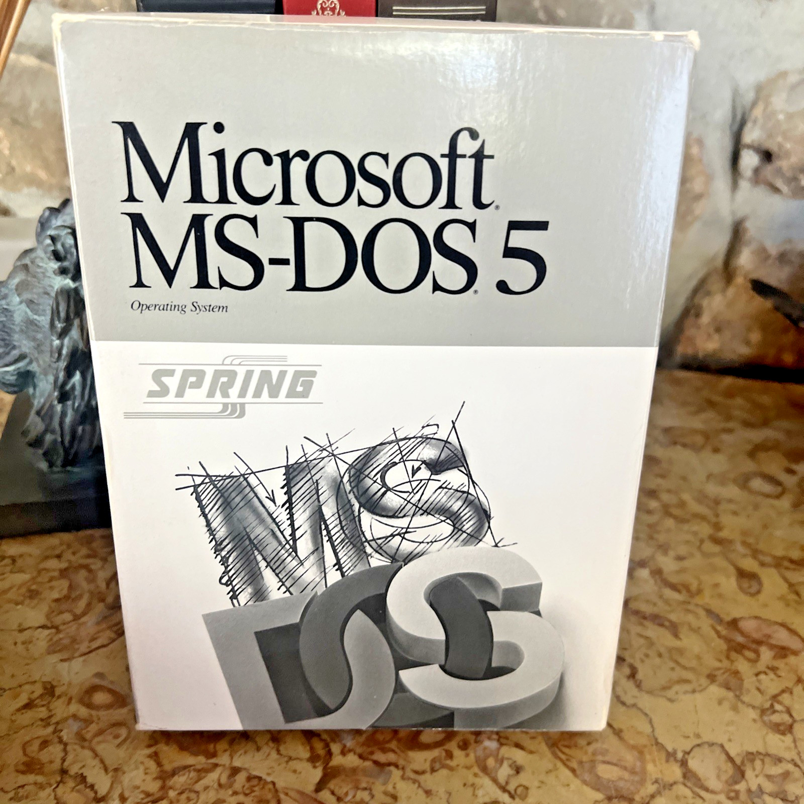 Vintage Microsoft MS-DOS 5 Operating System 3.5" Disks 1991 Appears To Be Unused