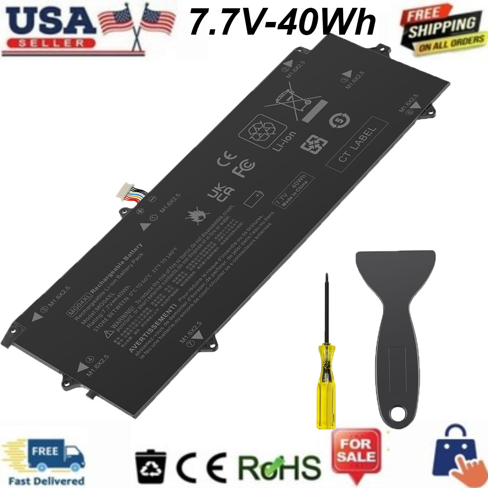 MG04XL Battery for HP Elite X2 1012 G1 HSTNN-DB7F 812060-2B1 812205-001 40Wh 7.7