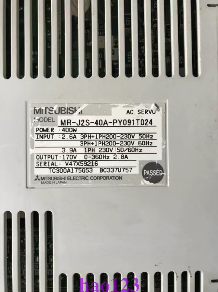 MR-J2S-40A-PY091 MITSUBISHI Driver New in box By DHL or FedEx