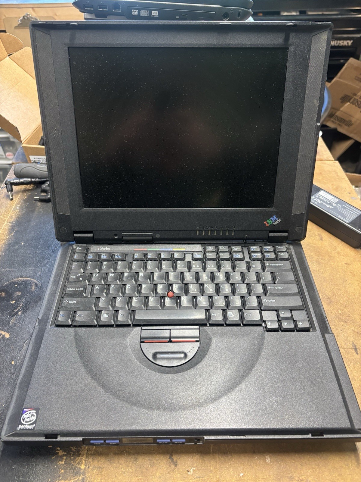 IBM ThinkPad iSeries 1161 12.1" Laptop Untested Sold As Is No Charger