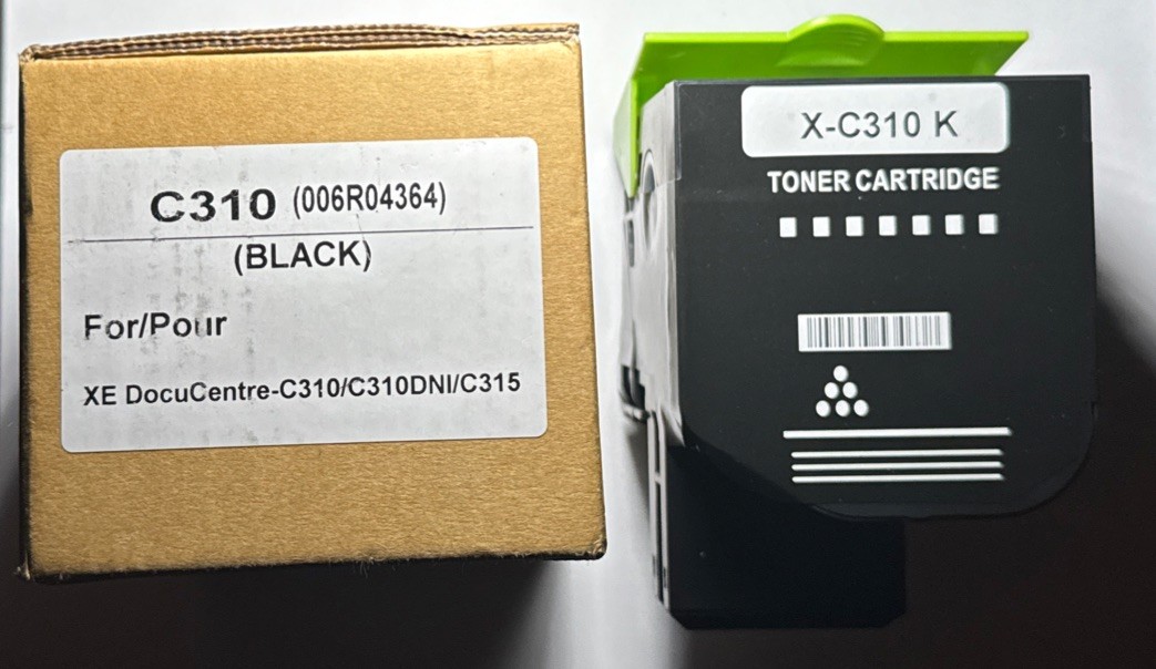 for Xerox C310 C315 Toner Cartridge Black 8000 Pages Extra High Capacity Repl