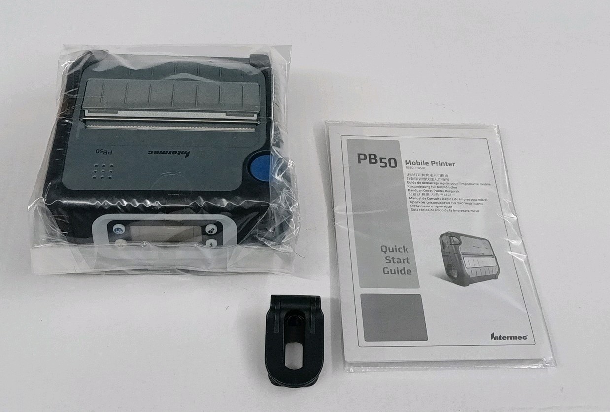 Intermec PB50 Mobile Label Printer WLAN WiFi IPL PB50B11804100 New Open Box