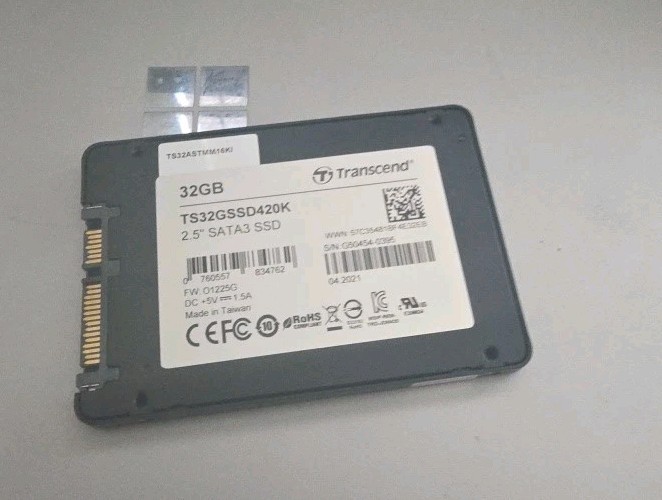 Transcend 32GB SSD420K (MLC) 32GB 2.5" Serial ATA III - TS32GSSD420K - 760557...
