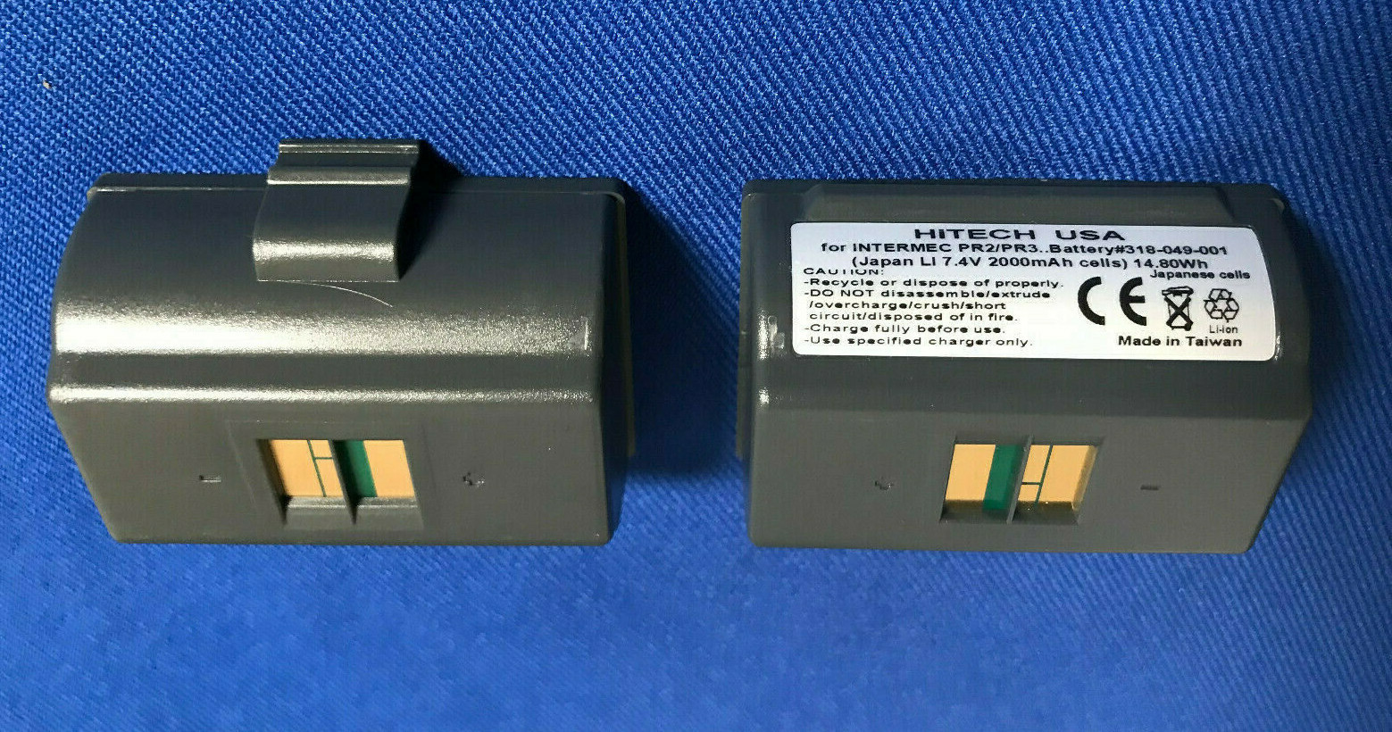 20 Batteries(Japan Liion2Ah14.8Wh)INTERMEC/Honeywell PR2,PR3 P/N.:318-049-001.
