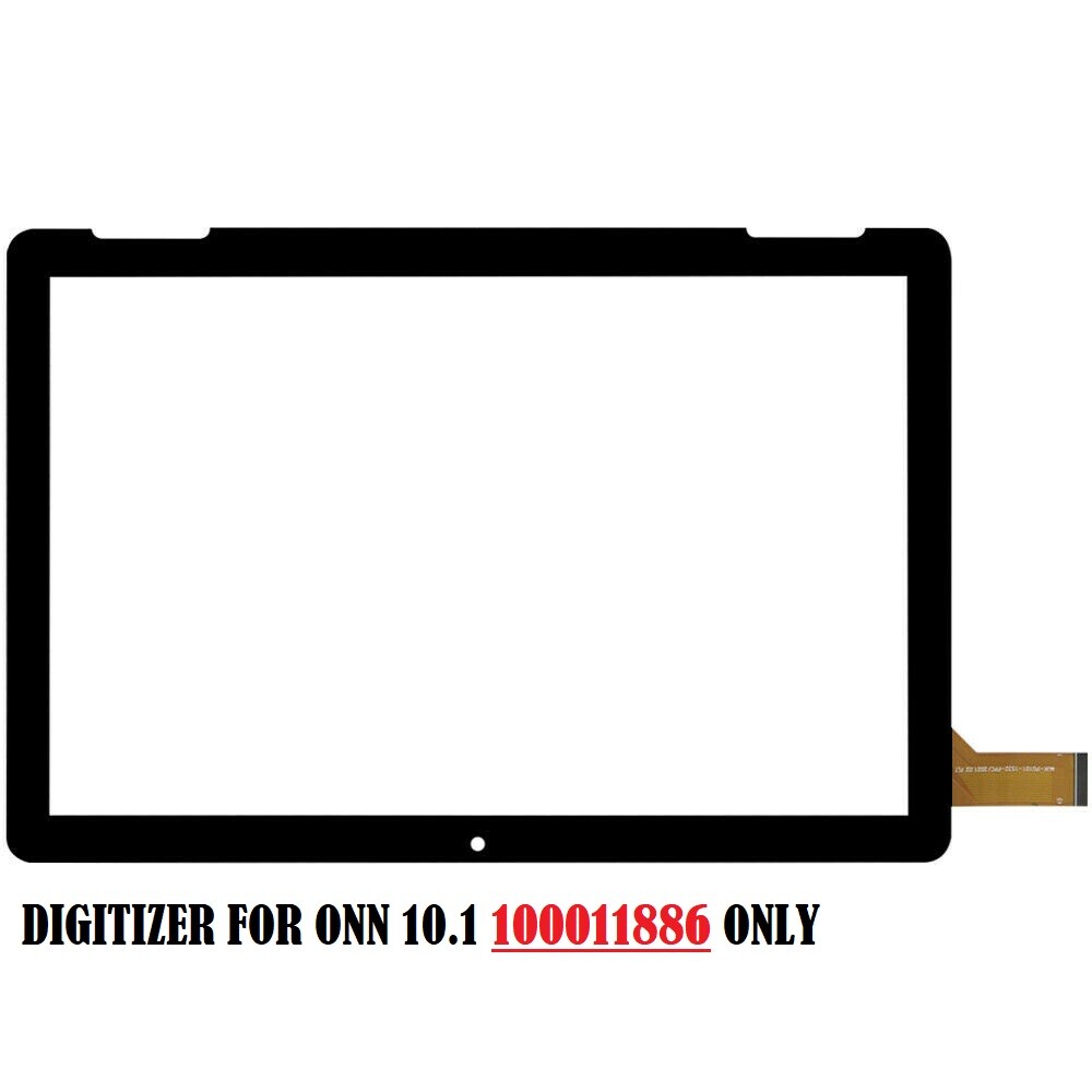 Outer Touch Glass screen Digitizer Replacement Part for ONN Tab 10.1" 100011886