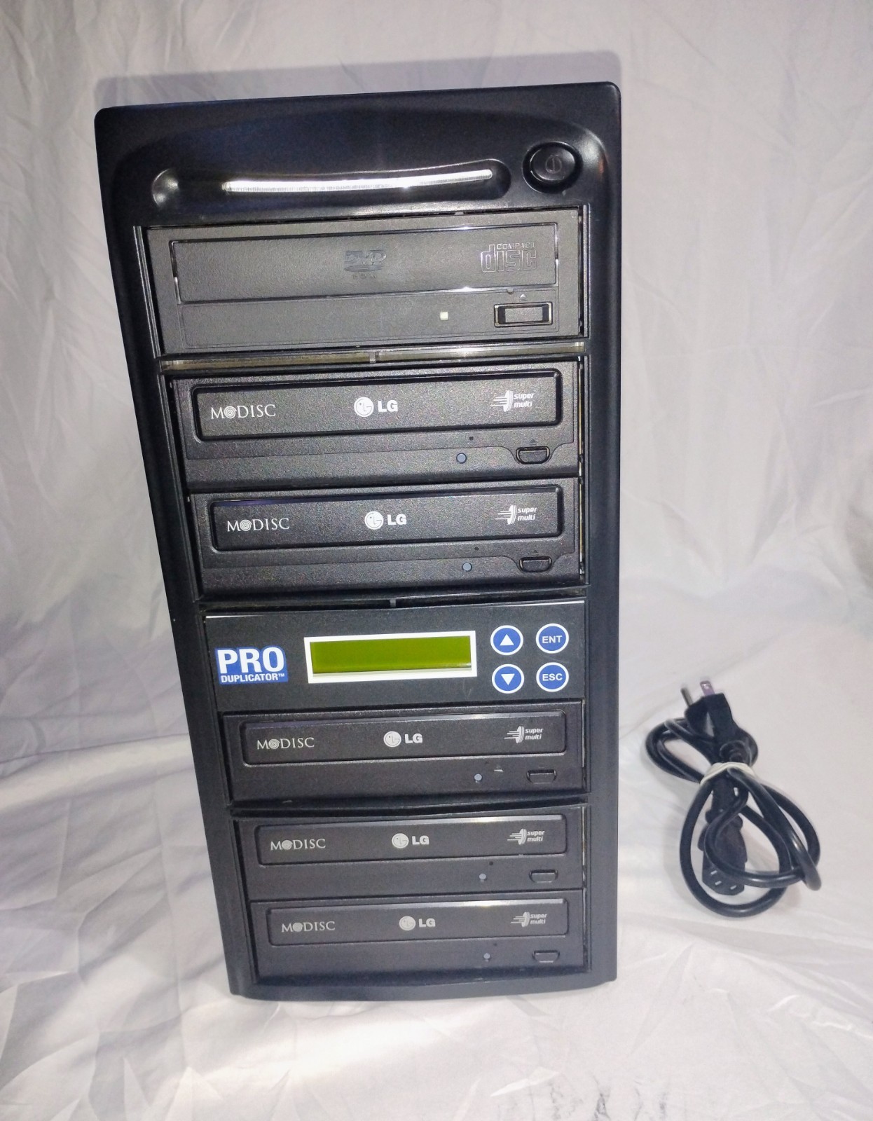 LG Pro Duplicator 1 To 5 CD/DVD Burner Standalone Copier LG Drives Working