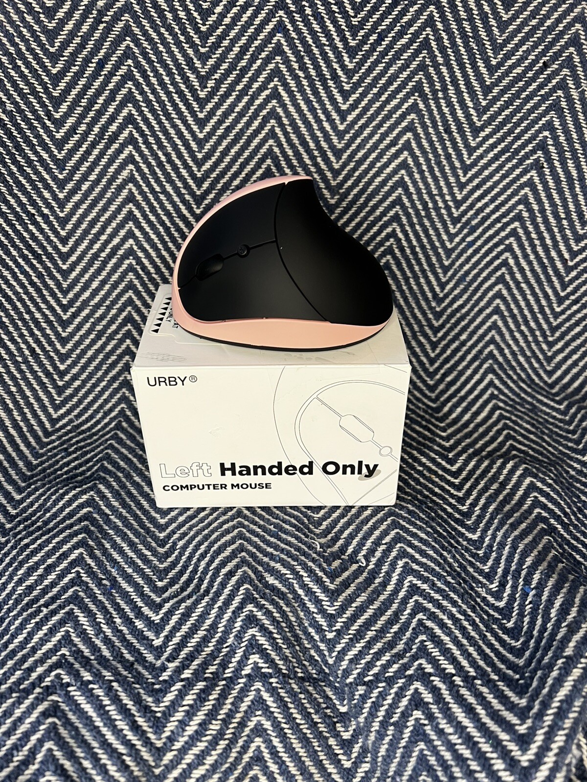 Urby Left Handed Mouse Wireless PINK