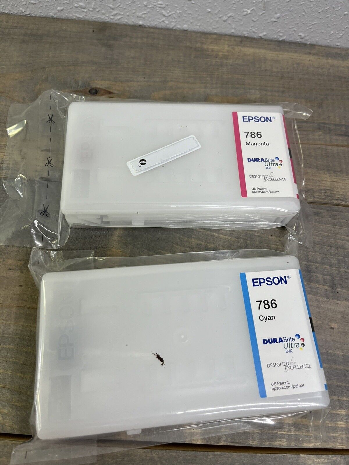 Epson 786 Cartridge DuraBrite Ultra Ink Cyan/Magenta (2 new)
