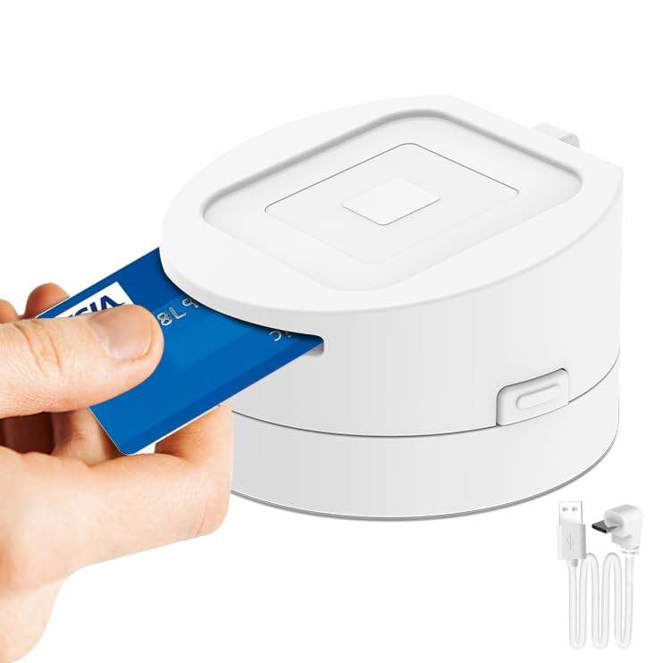 MirageCover Dock for Square Reader - Compatible with 1st and 2nd White
