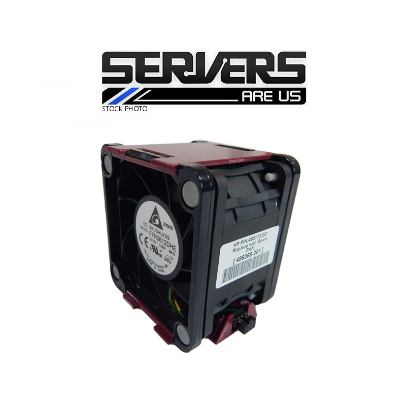 HP ProLiant 496066-001 DL380 DL385 G6 G7 server hot plug fan 463172-001
